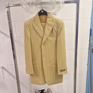 Yellow Blazer 3 Piece Suit